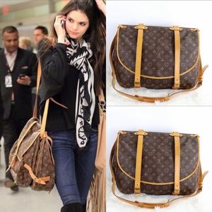 XLarge: LV Saumur 43 Monogram Canvas Cross Body